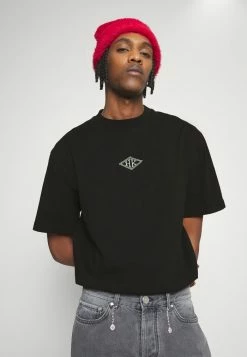 Han Kjøbenhavn BOXY TEE SHORT SLEEVE - Basic T-shirt - Faded Black Diamond -Han Kjøbenhavn Shop fd3e408588e048aab498b269d1520317