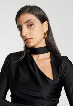 Han Kjøbenhavn DRAPE - Long Sleeved Top - Black -Han Kjøbenhavn Shop fd972af54ac14ea18faf5e78f4b5d668